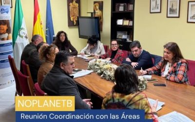Reunión de coordinación con las distintas áreas municipales del Ayuntamiento de Écija para seguir avanzando en la implementación del proyecto ConoCEL